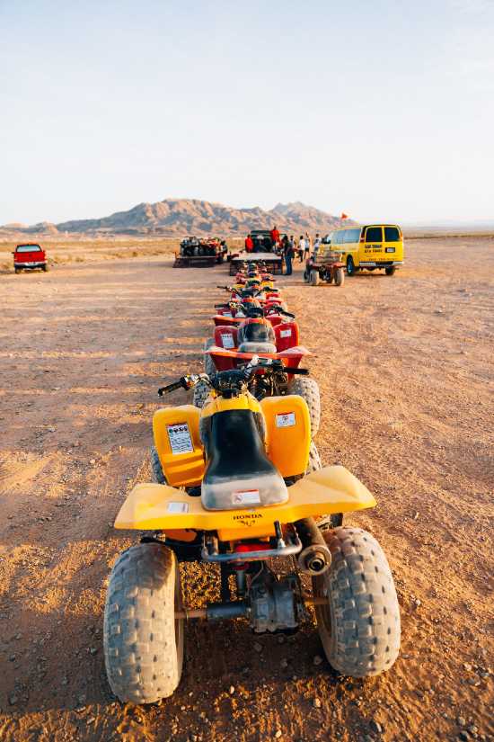 Anoter view of that huge procession of ATV's